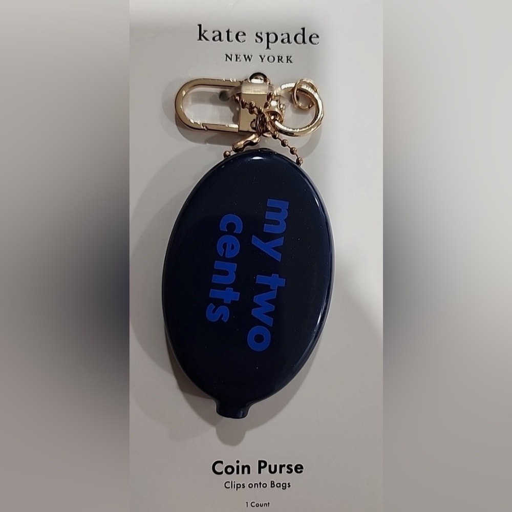Kate Spade Navy Key & Card Holder - Picture 6 of 6